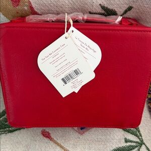 Limited edition- NWT BEIS -text me cosmetic case